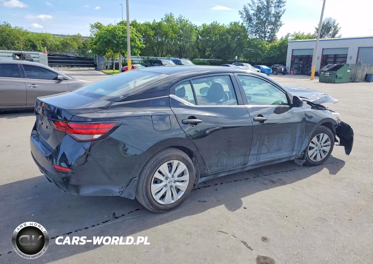 2025 Nissan Sentra S VIN:3N1AB8BV6SY348872 - 3