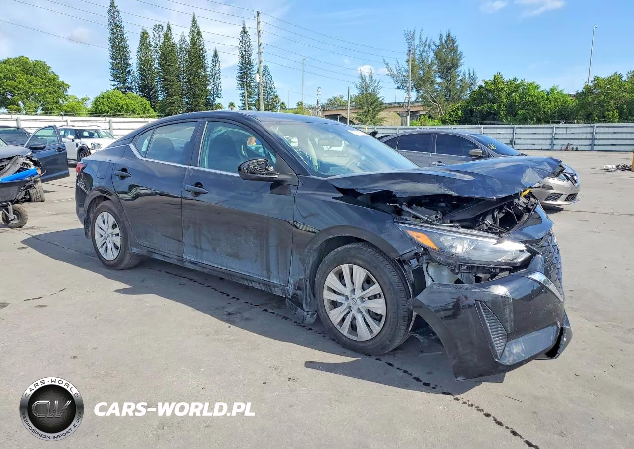 2025 Nissan Sentra S VIN:3N1AB8BV6SY348872 - 4