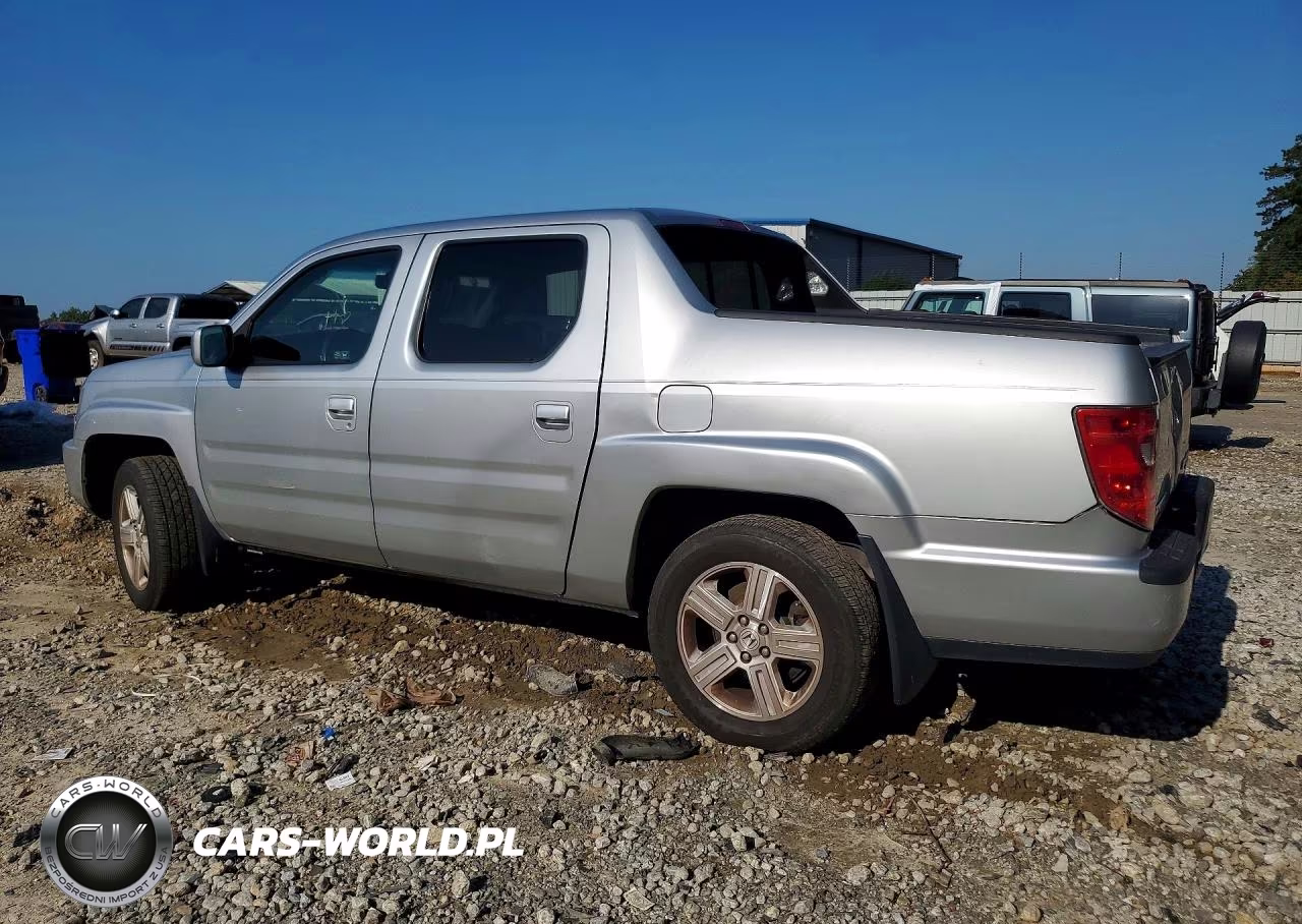 2011 Honda Ridgeline Rtl VIN:5FPYK1F56BB454867 - 2