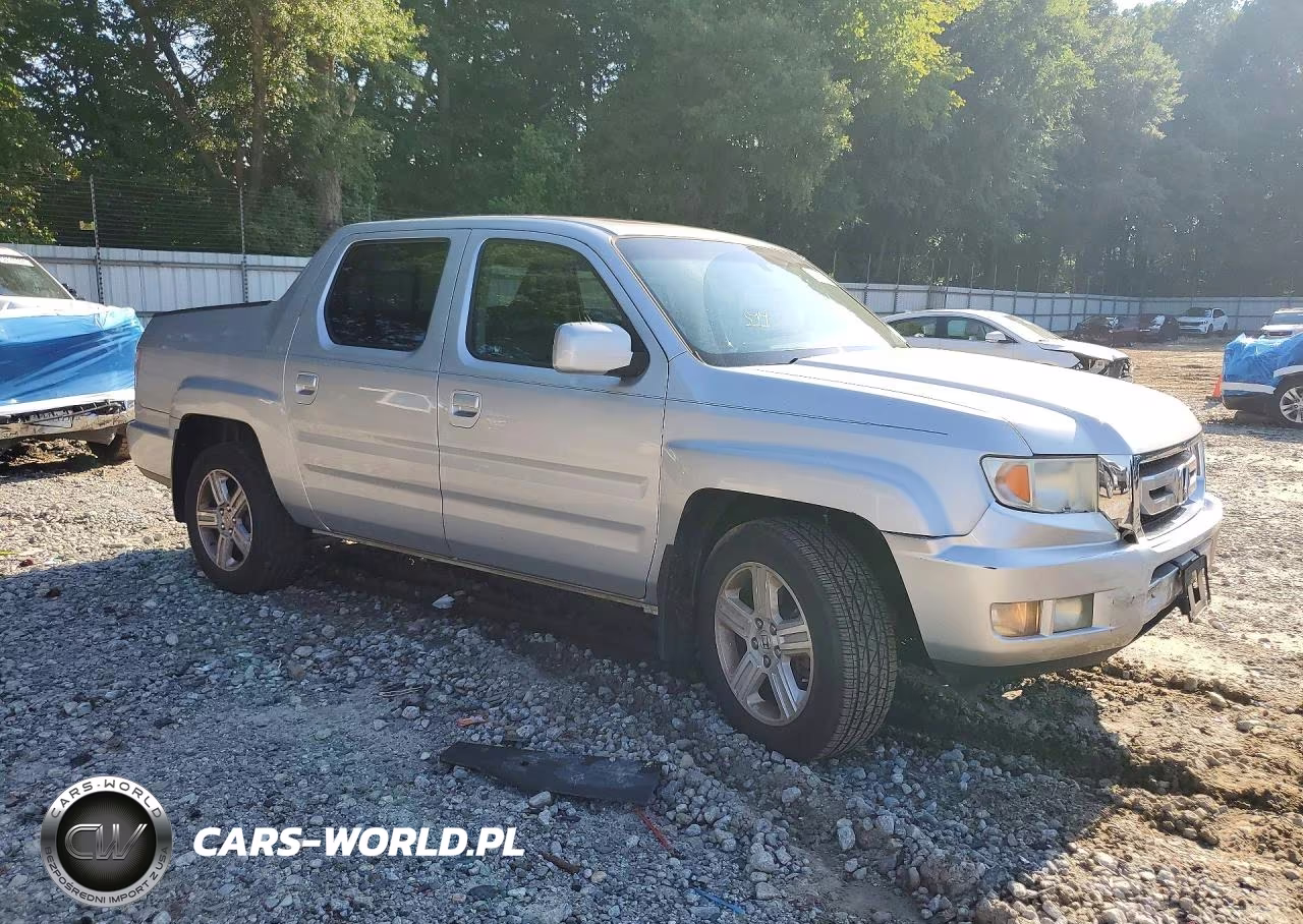 2011 Honda Ridgeline Rtl VIN:5FPYK1F56BB454867 - 4