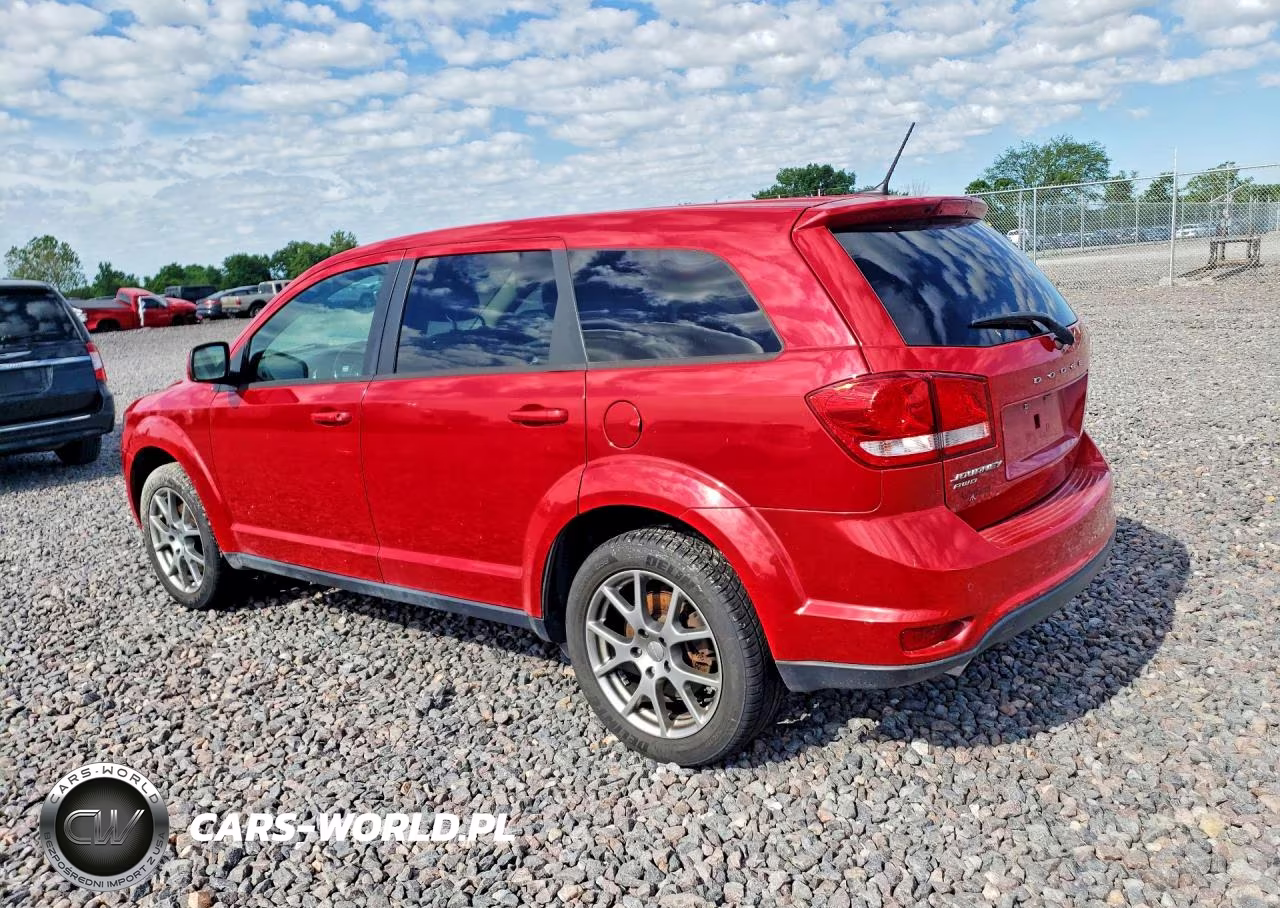 2017 Dodge Journey Gt VIN:3C4PDDEG2HT593407 - 2