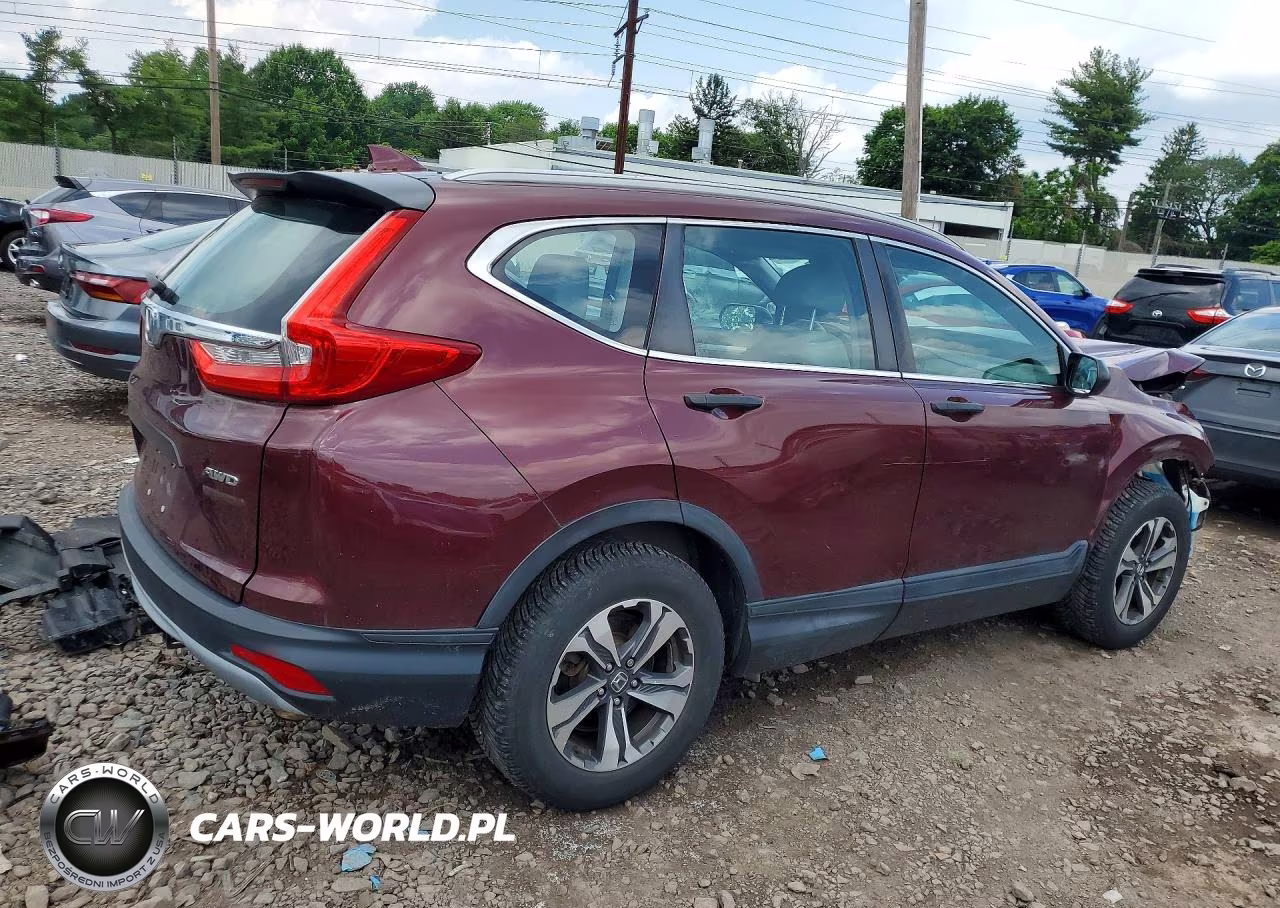 2018 Honda Cr-V Lx VIN:2HKRW6H3XJH221357 - 3
