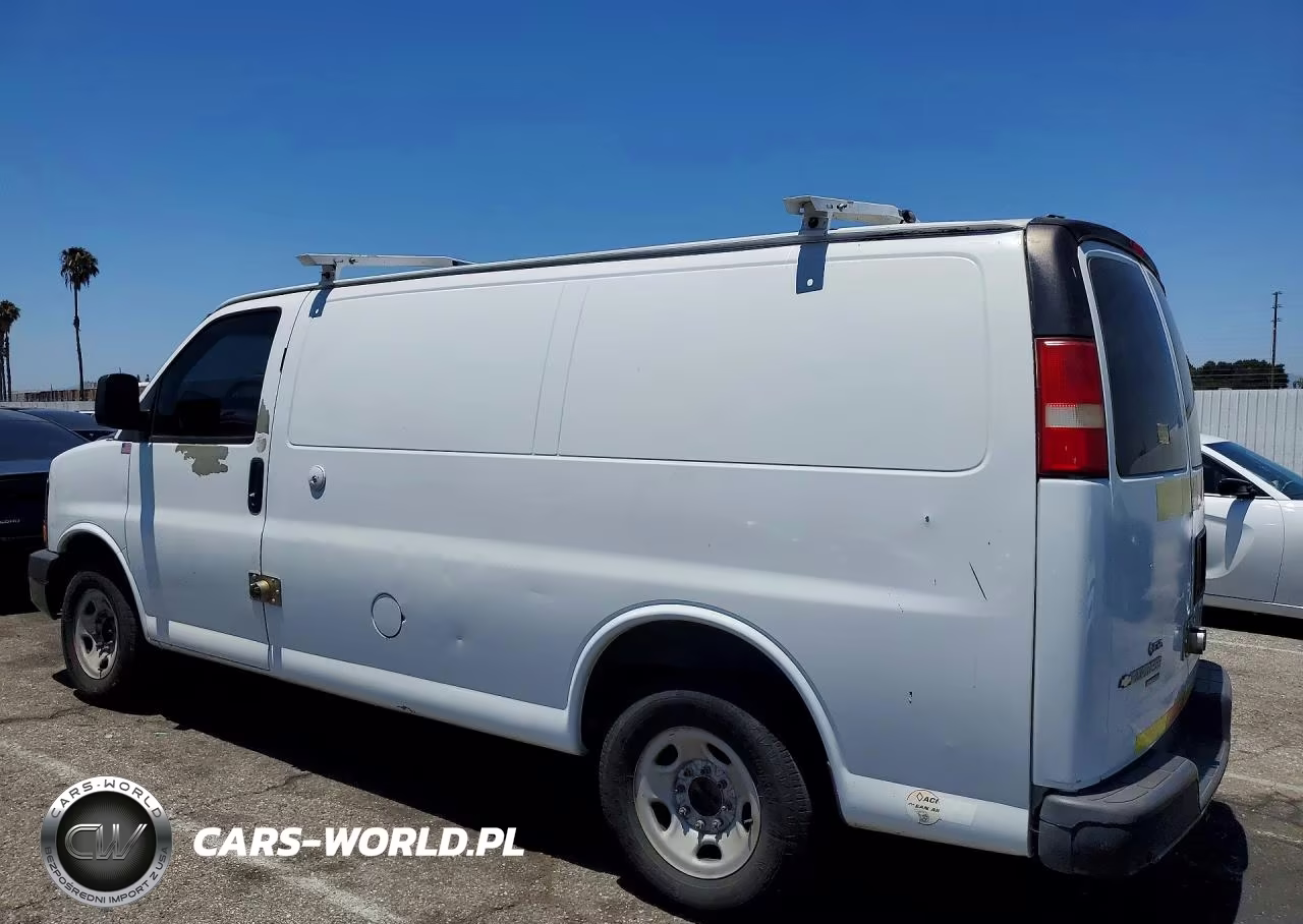 2012 Chevrolet Express 2500 Cargo Delivery Van VIN:1GCWGFCB3C1123327 - 2