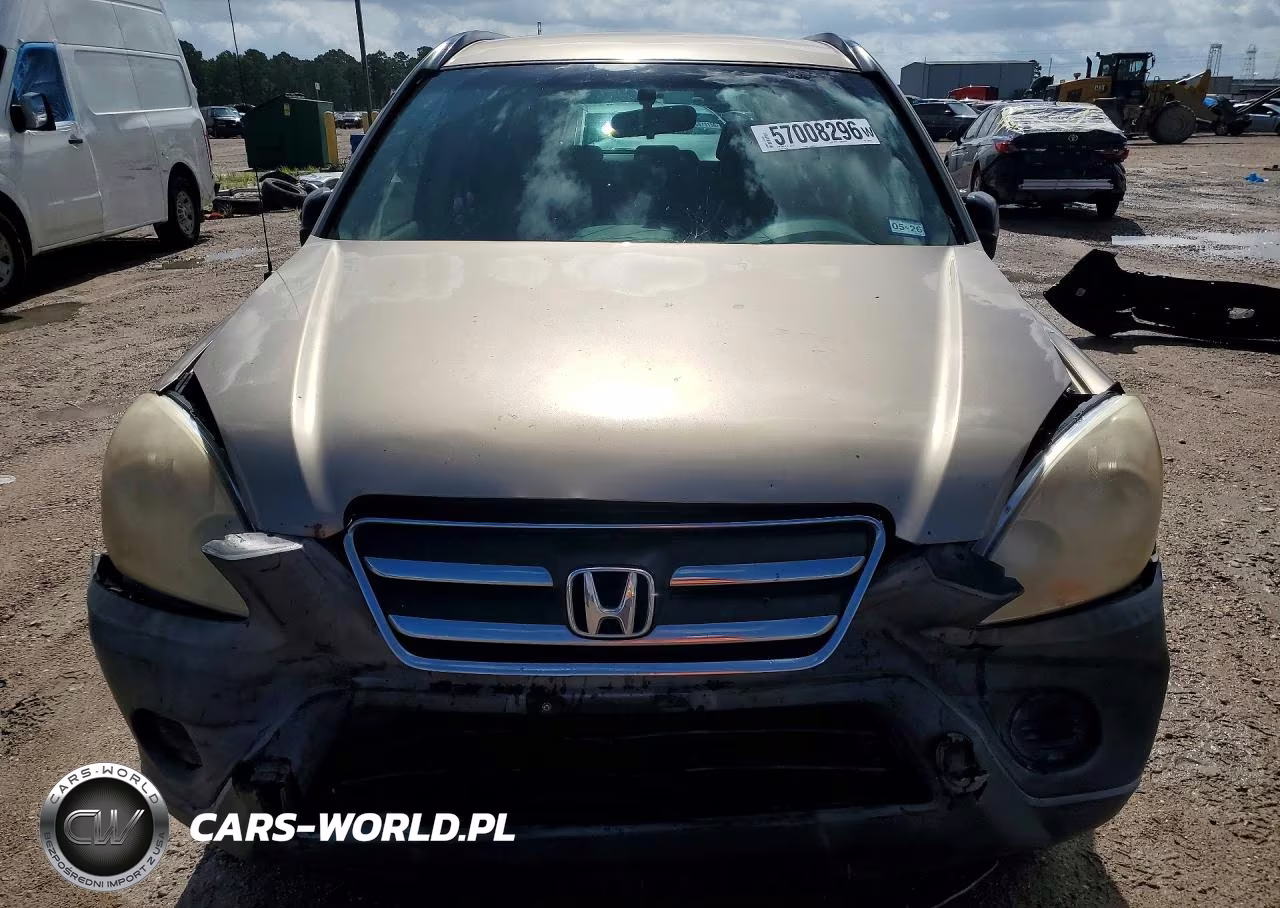 2006 Honda Cr-V Lx VIN:JHLRD68516C008617 - 5
