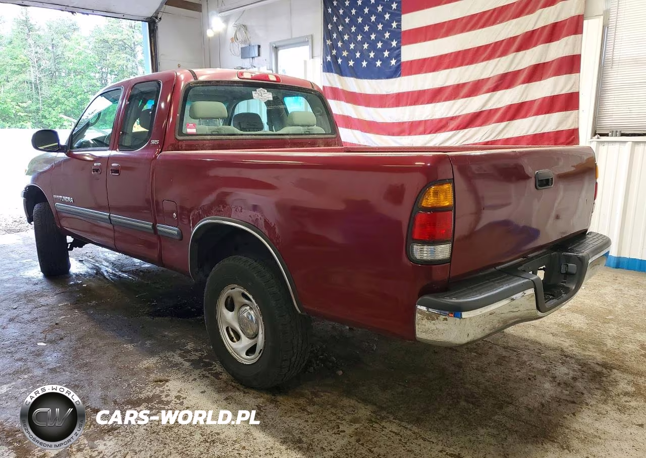 2000 Toyota Tundra Access Cab Sr5 VIN:5TBRN3413YS001075 - 2