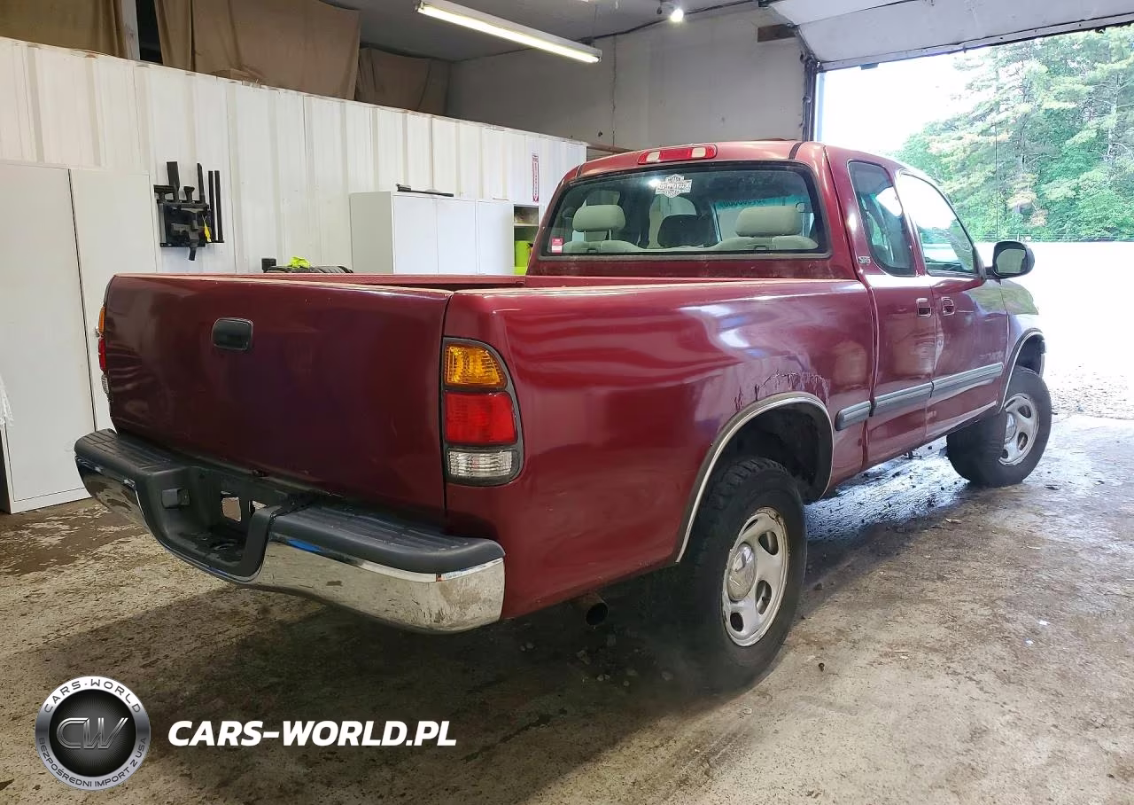 2000 Toyota Tundra Access Cab Sr5 VIN:5TBRN3413YS001075 - 3