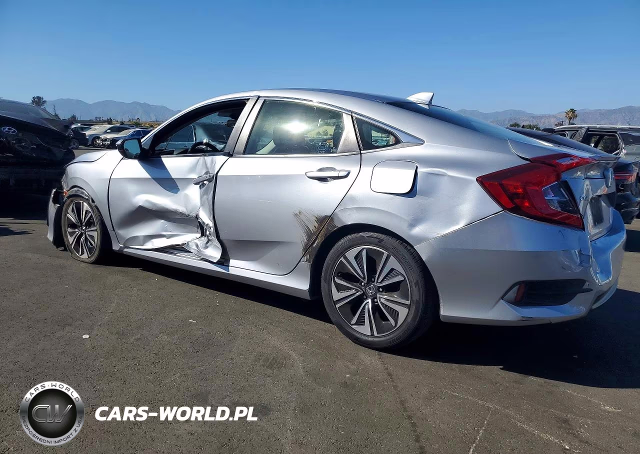 2018 Honda Civic Ex VIN:JHMFC1F40JX013033 - 2