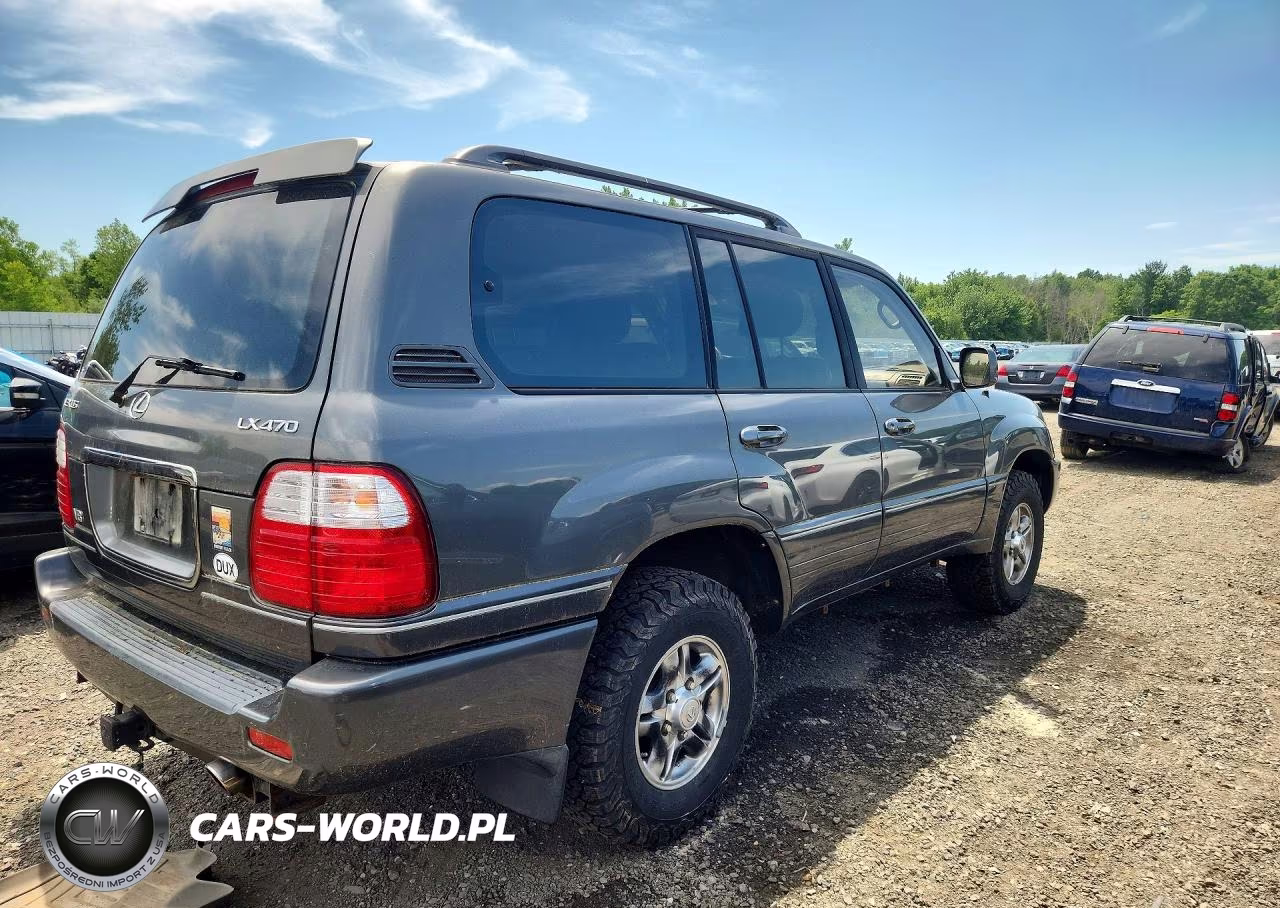 2002 Lexus Lx 470 VIN:JTJHT00W623522242 - 3
