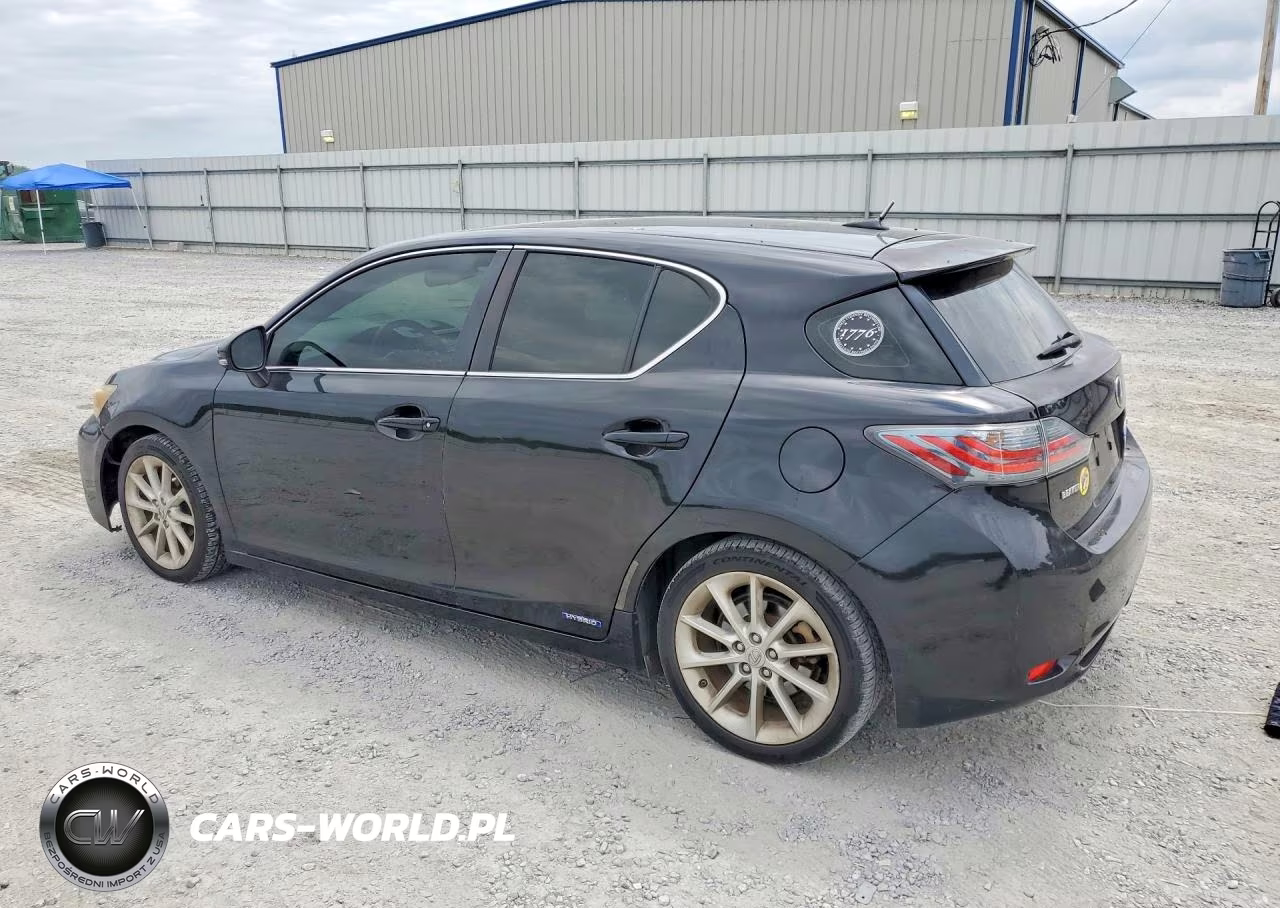 2012 Lexus Ct 200 VIN:JTHKD5BH9C2082945 - 2