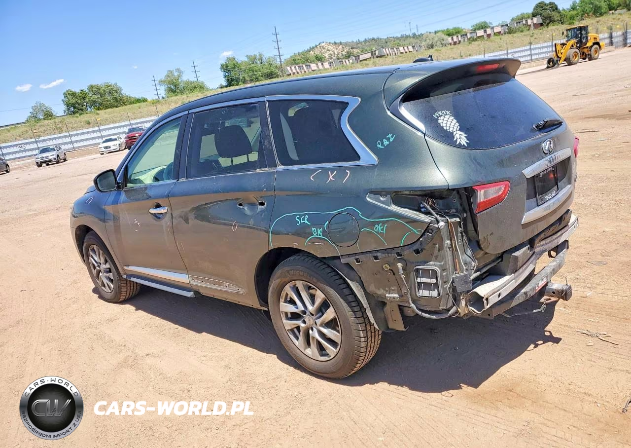 2013 Infiniti Jx35 VIN:5N1AL0MM7DC302667 - 2