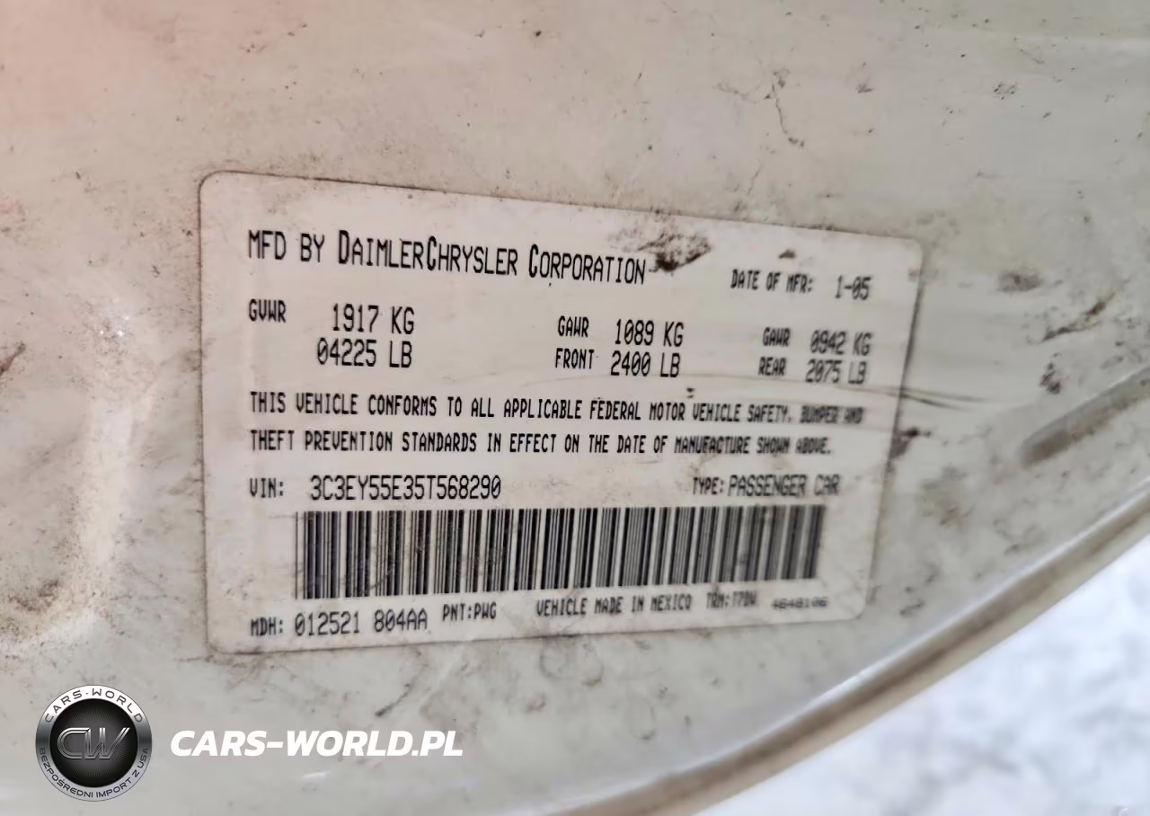 2005 Chrysler Pt Cruiser Touring VIN:3C3EY55E35T568290 - 12