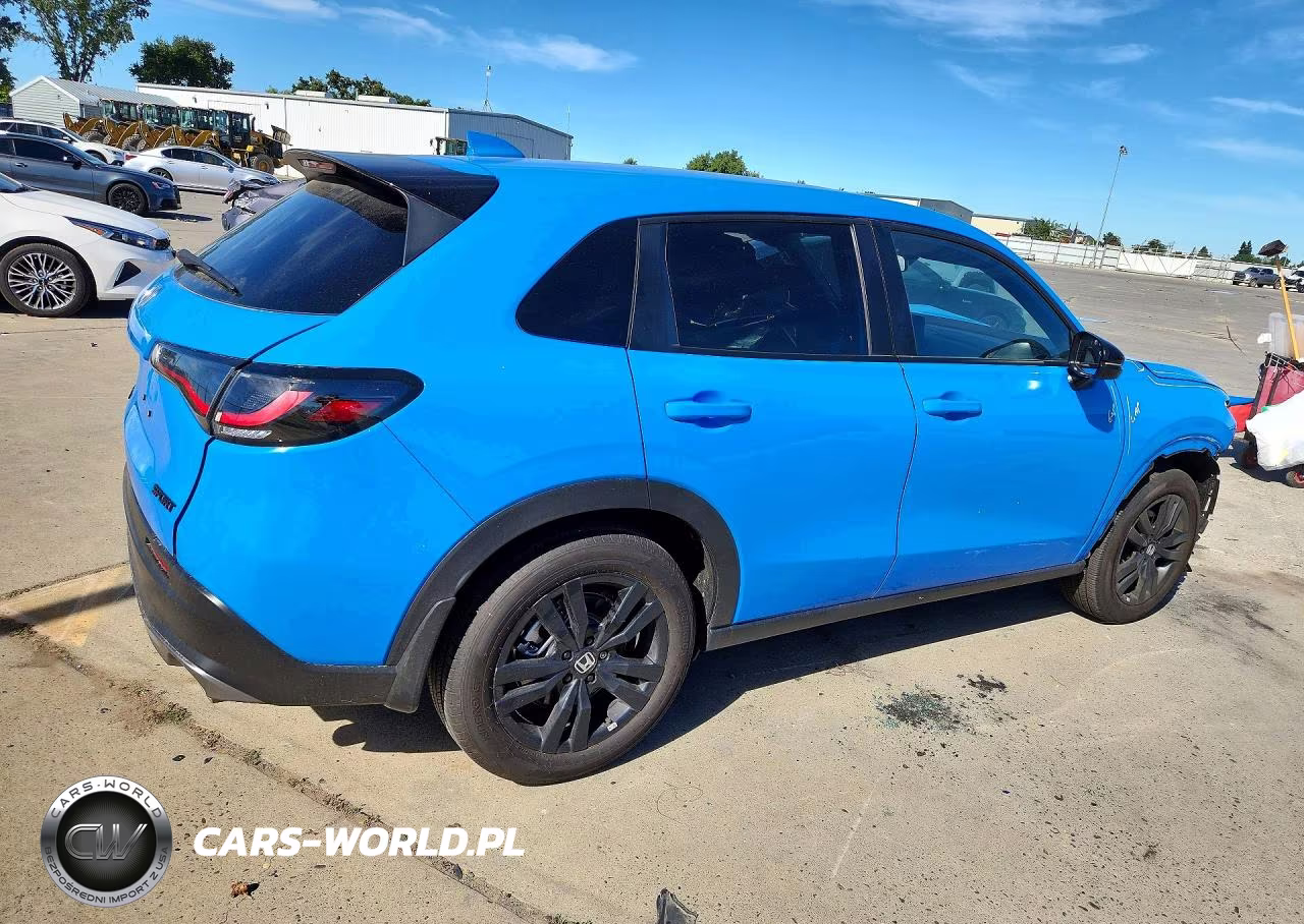 2026 Honda Hr-V Sport VIN:3CZRZ1H5XTM718606 - 3