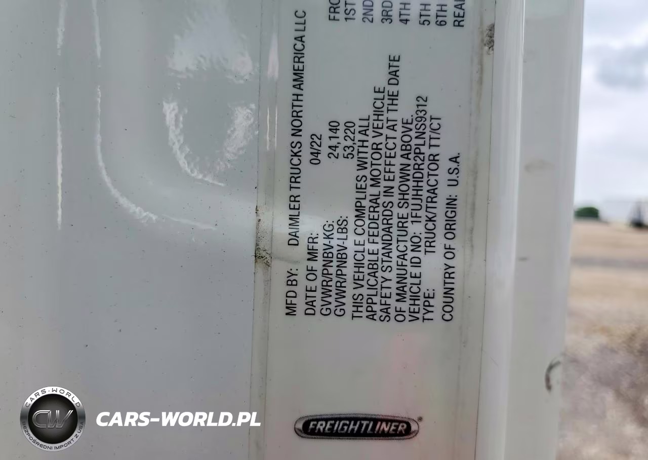 2023 Freightliner Cascadia 126 Semi Truck VIN:1FUJHHDR2PLNS9312 - 10