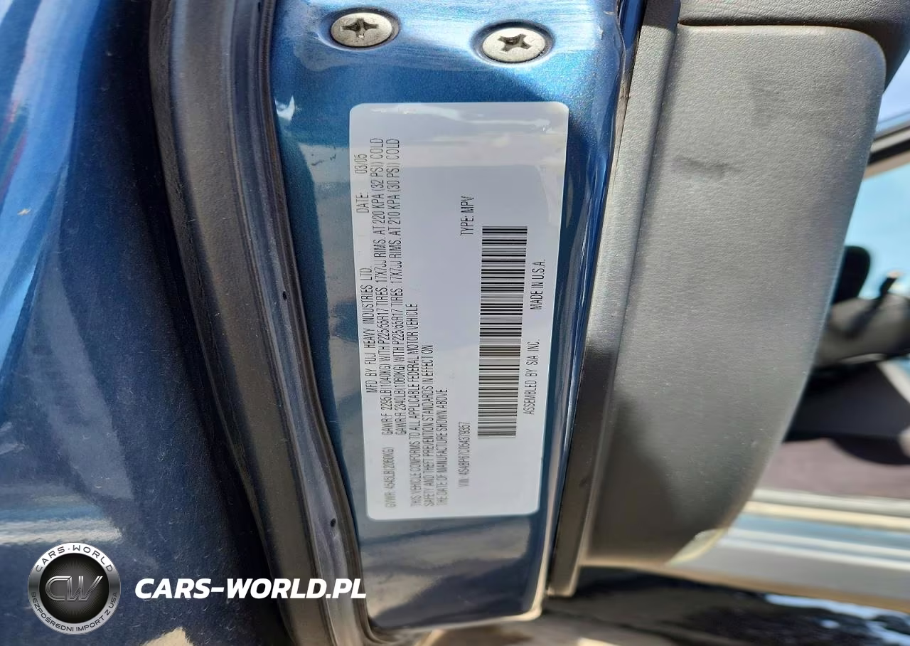 2005 Subaru Legacy Outback 2.5 Xt Limited VIN:4S4BP67C054379357 - 13