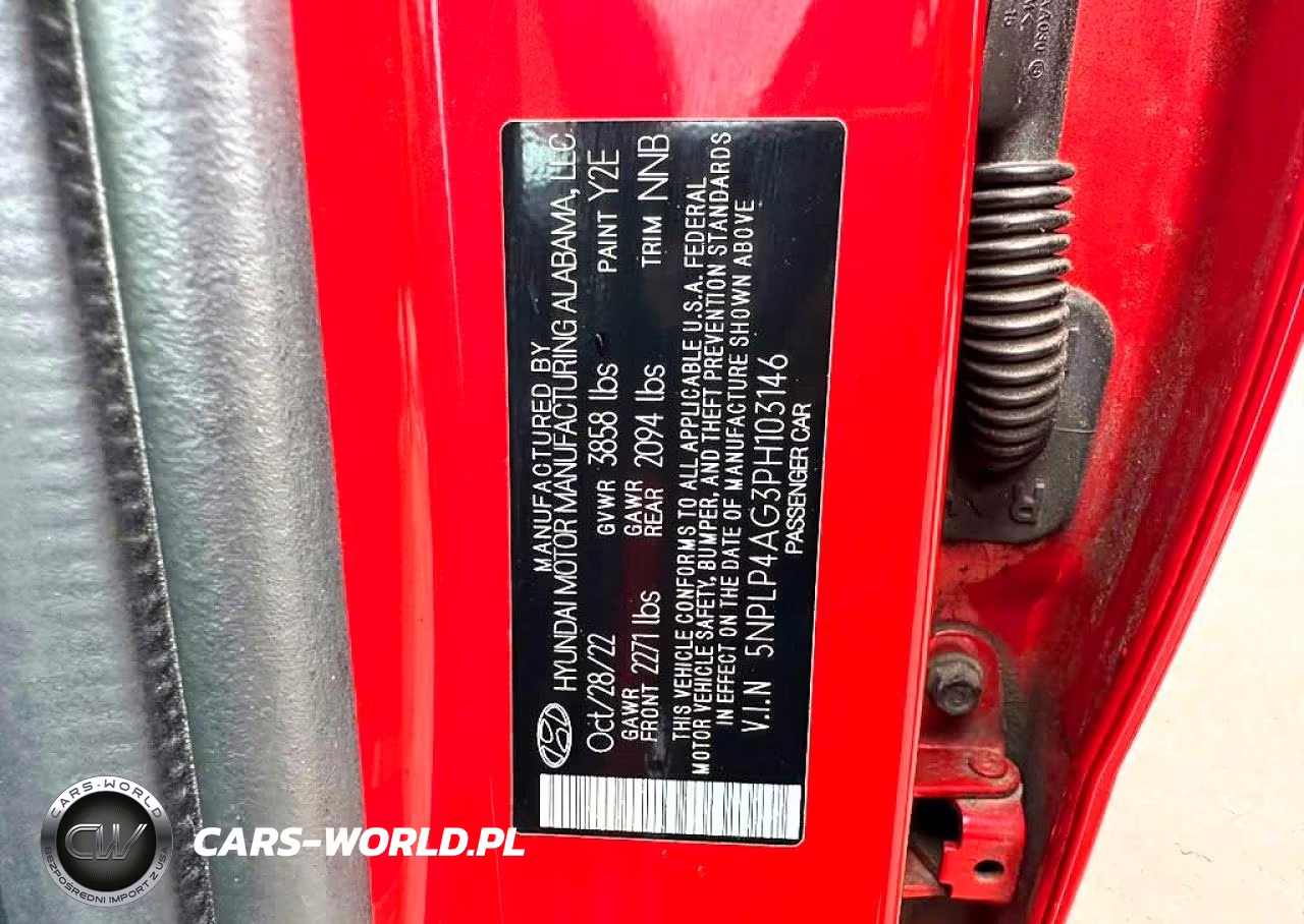 2023 Hyundai Elantra Limited VIN:5NPLP4AG3PH103146 - 10