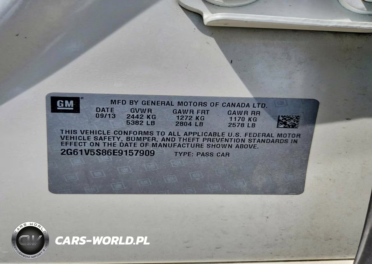 2014 Cadillac Xts Vsport Premium VIN:2G61V5S86E9157909 - 12