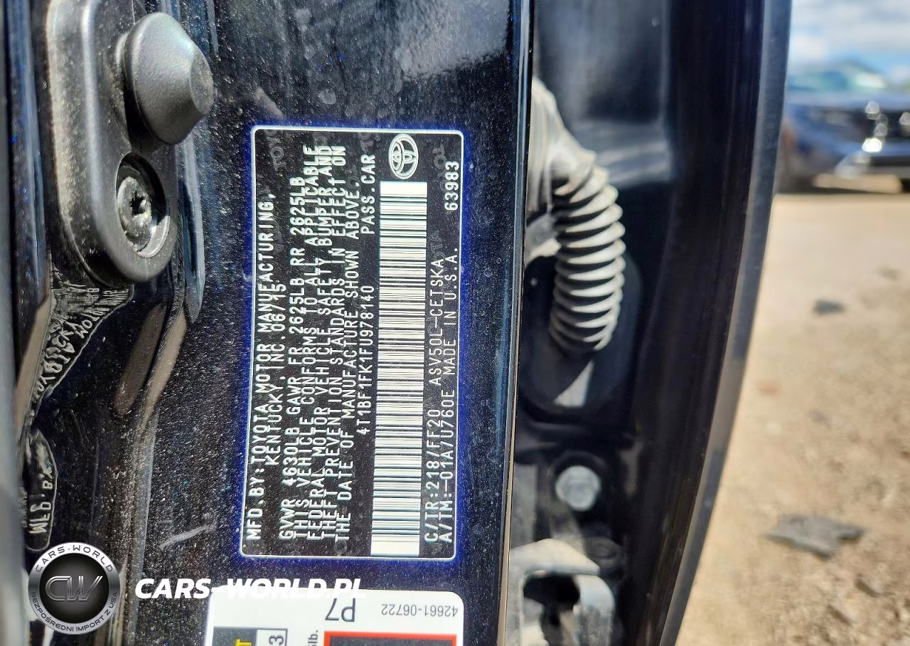 2015 Toyota Camry Se VIN:4T1BF1FK1FU978140 - 13