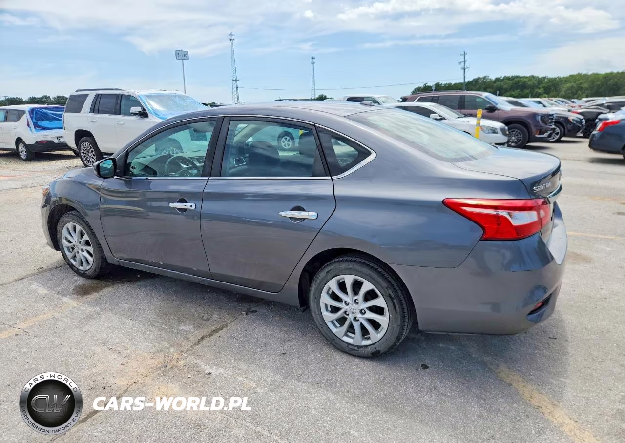 2018 Nissan Sentra Sv VIN:3N1AB7AP3JL626054 - 2