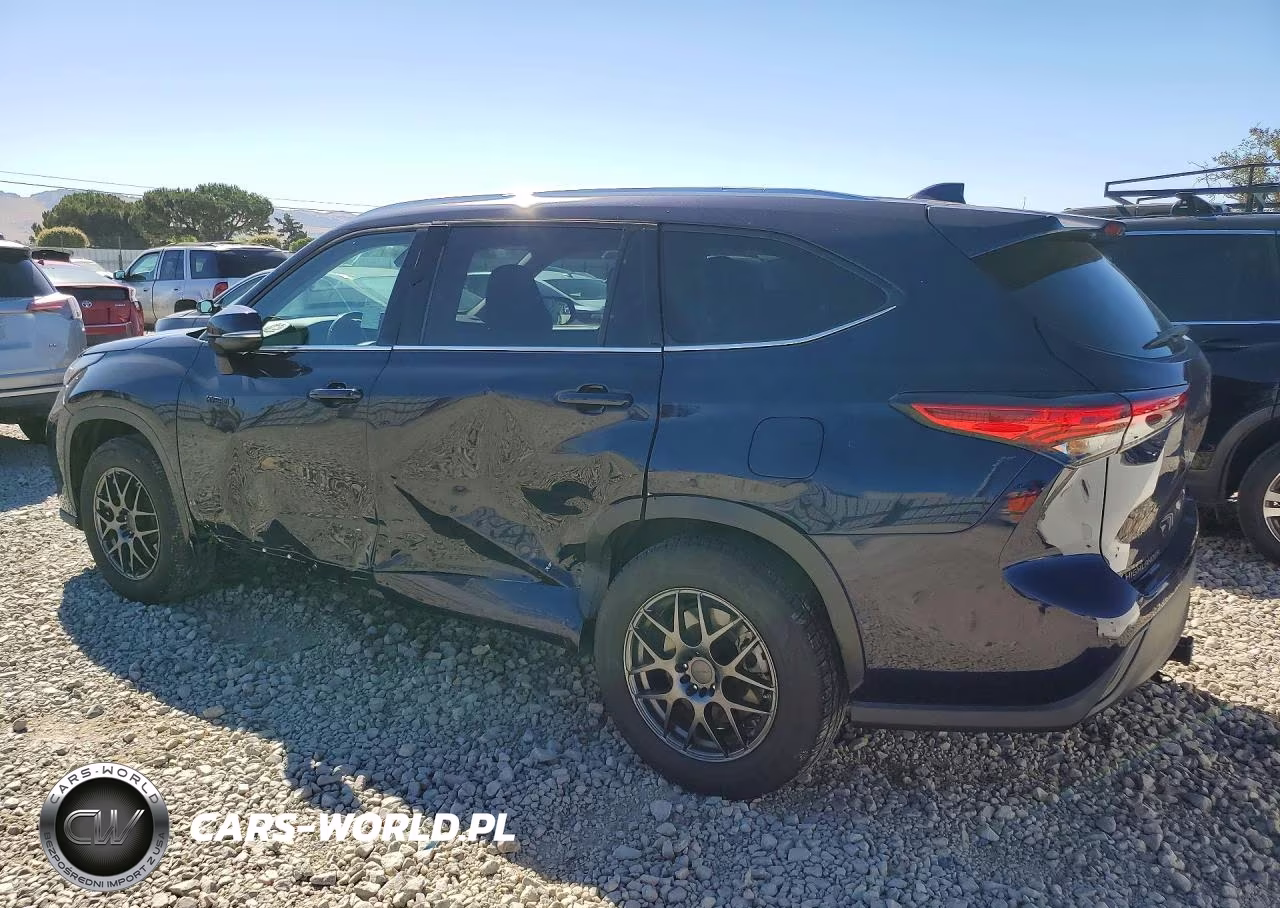 2021 Toyota Highlander Hybrid Xle VIN:5TDHARAH5MS503504 - 2