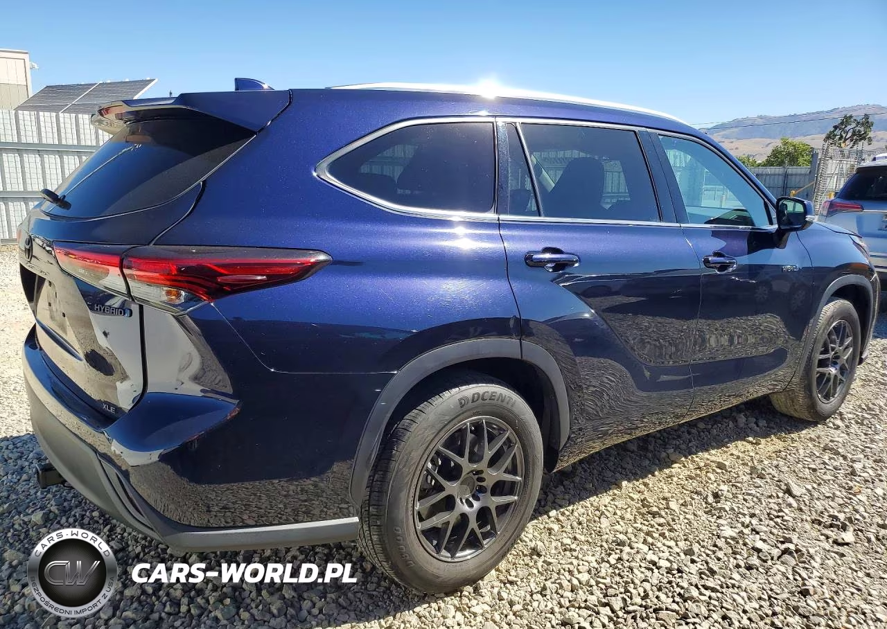 2021 Toyota Highlander Hybrid Xle VIN:5TDHARAH5MS503504 - 3
