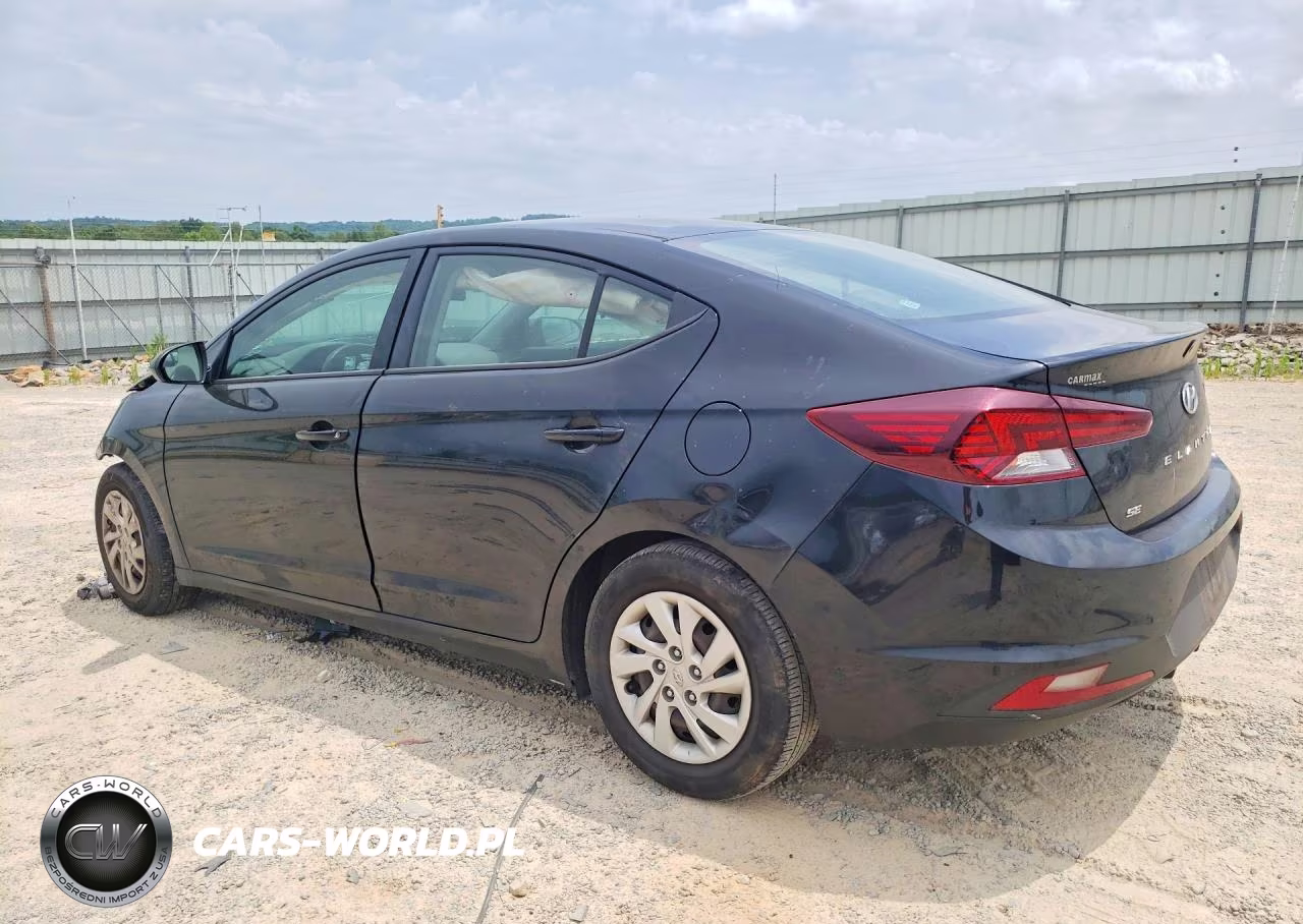 2019 Hyundai Elantra Se VIN:5NPD74LF8KH411608 - 2