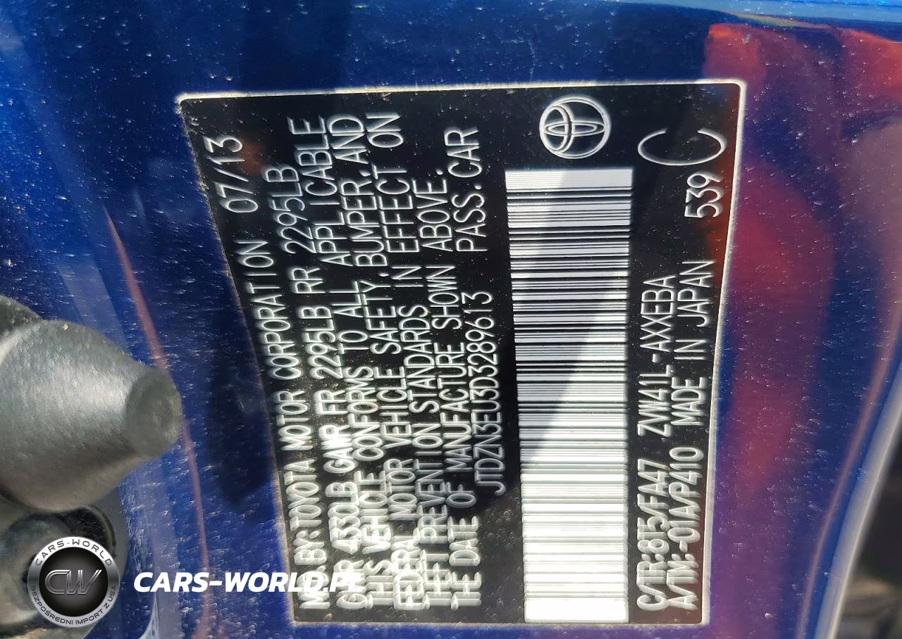 2013 Toyota Prius V Three VIN:JTDZN3EU3D3289613 - 12