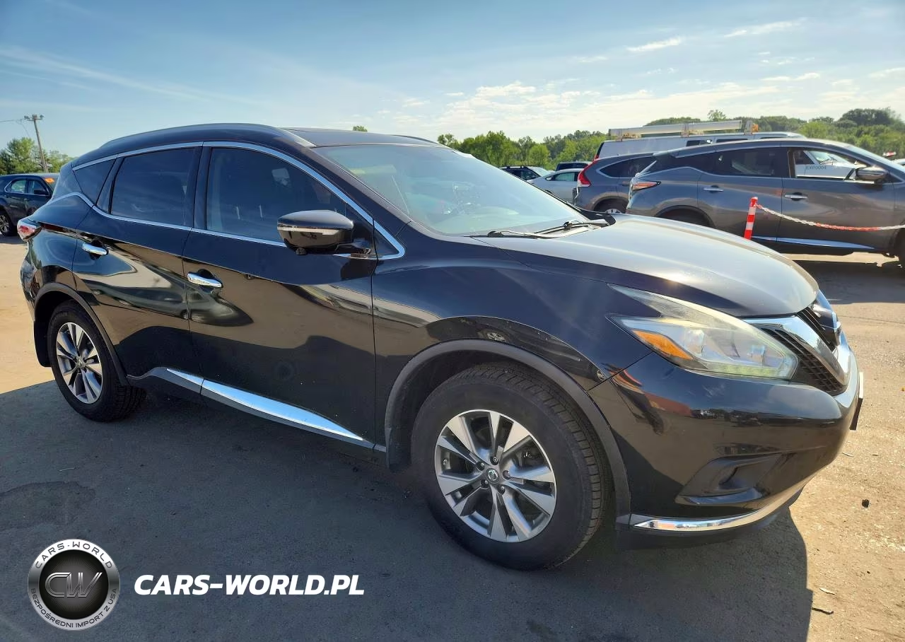 2015 Nissan Murano Sl VIN:5N1AZ2MHXFN264601 - 4