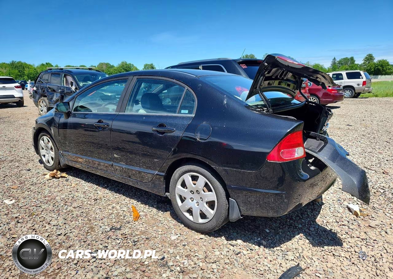 2008 Honda Civic Lx VIN:1HGFA165X8L075378 - 2