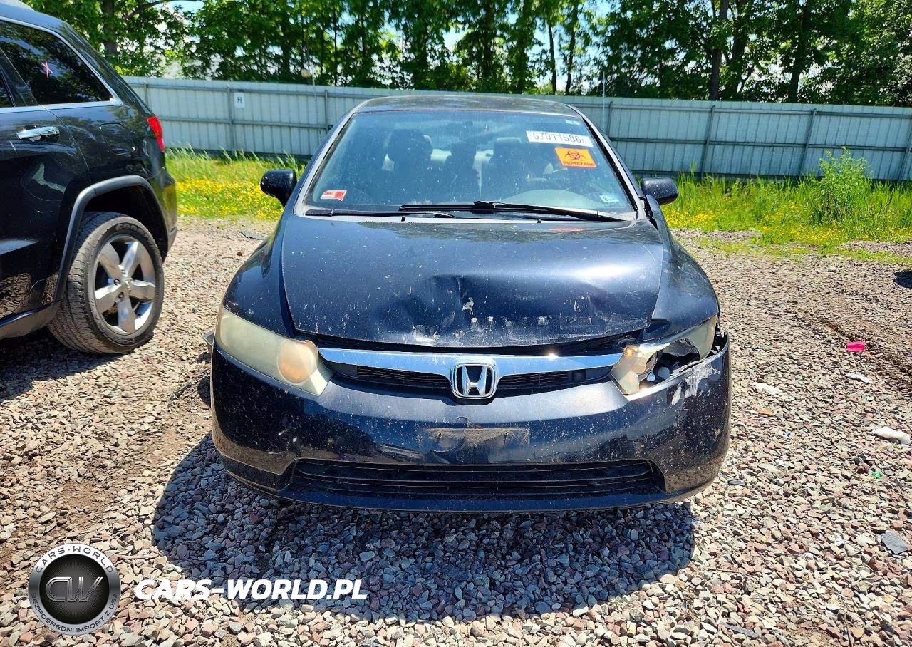 2008 Honda Civic Lx VIN:1HGFA165X8L075378 - 5