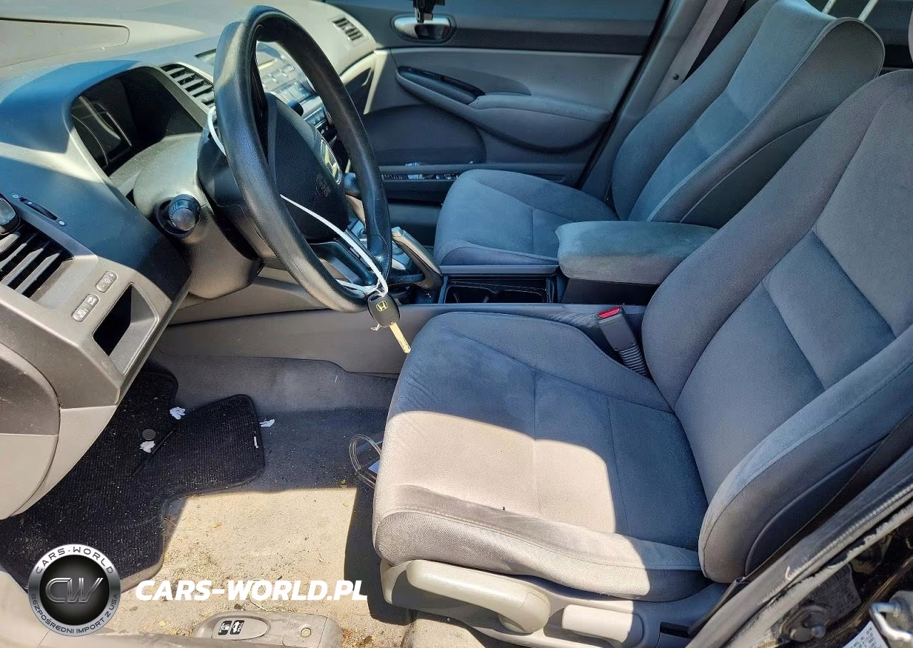 2008 Honda Civic Lx VIN:1HGFA165X8L075378 - 7