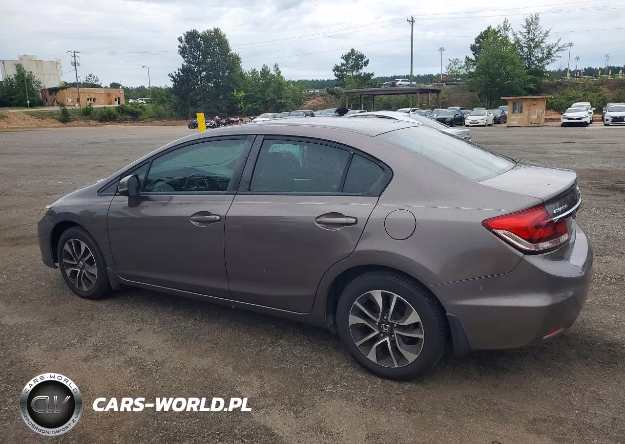 2013 Honda Civic Ex VIN:2HGFB2F89DH533612 - 2