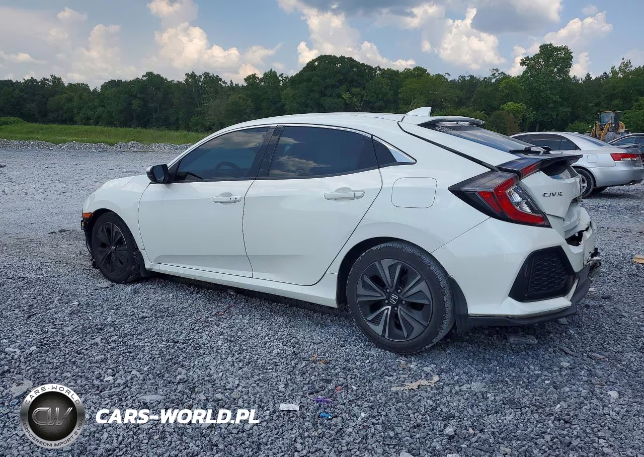 2017 Honda Civic Ex VIN:SHHFK7H52HU404202 - 2