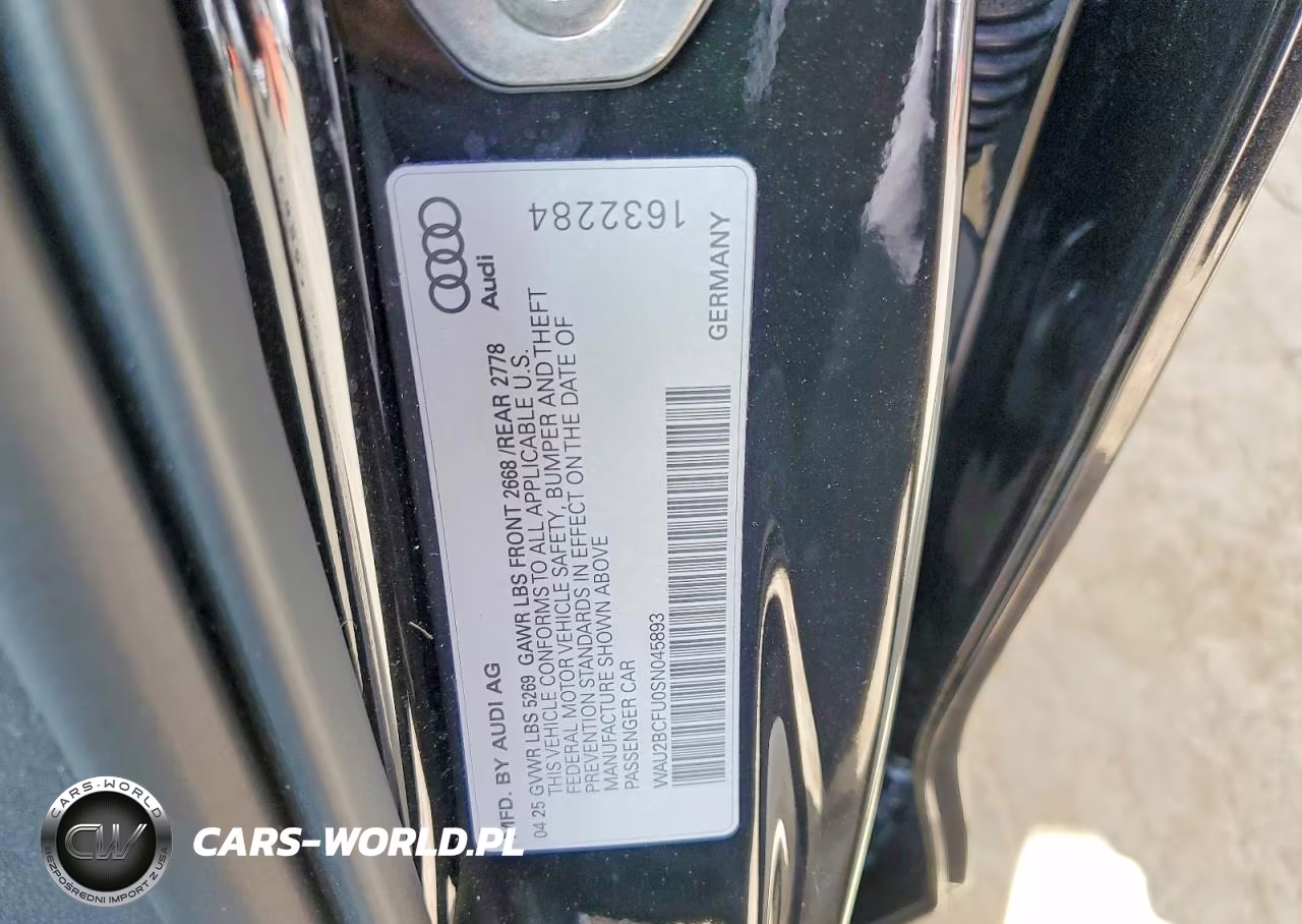 2025 Audi A5 Premium Plus VIN:WAU2BCFU0SN045893 - 12