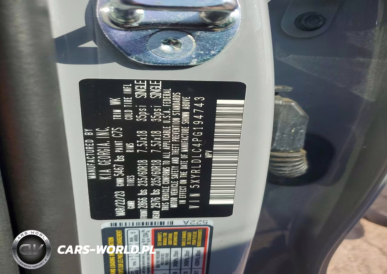 2023 Kia Sorento S VIN:5XYRLDLC4PG194743 - 13