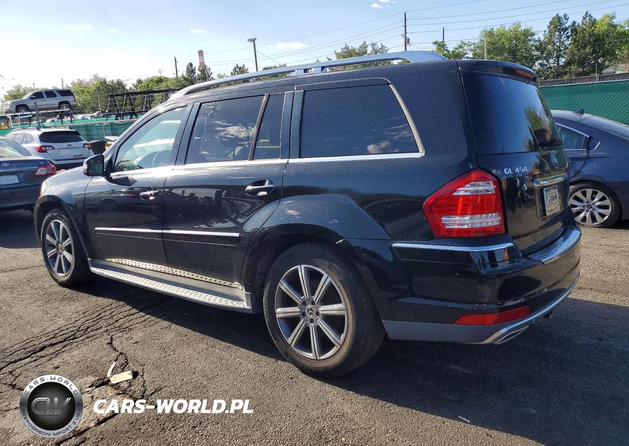 2012 Mercedes-Benz Gl 450 4Matic VIN:4JGBF7BE5CA778622 - 2