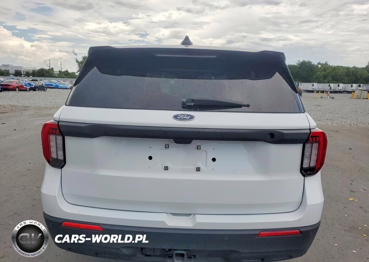 2025 Ford Explorer Police Interceptor VIN:1FM5K8AB2SGA50824 - 6