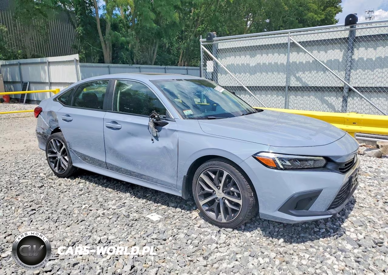 2022 Honda Civic Touring VIN:2HGFE1F9XNH305906 - 4