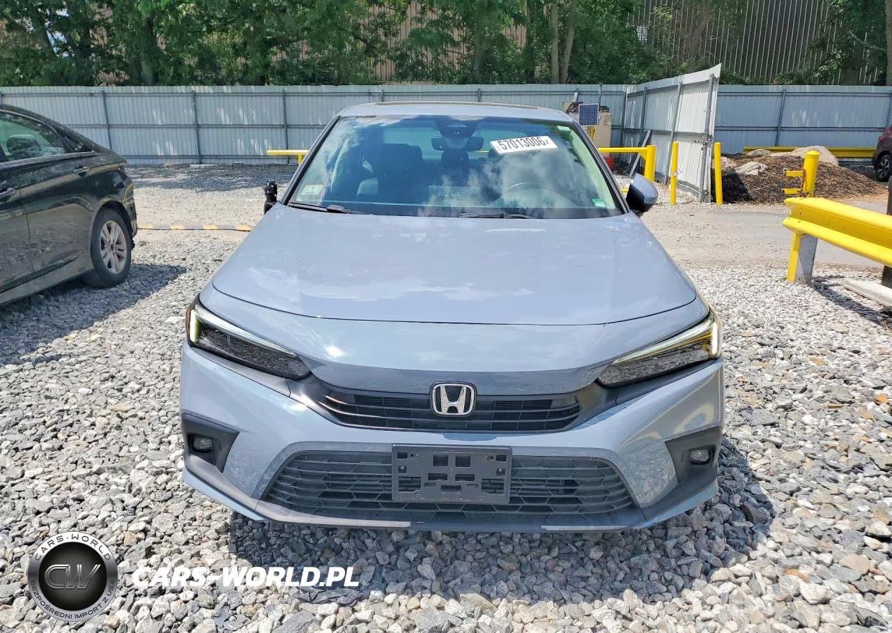 2022 Honda Civic Touring VIN:2HGFE1F9XNH305906 - 5