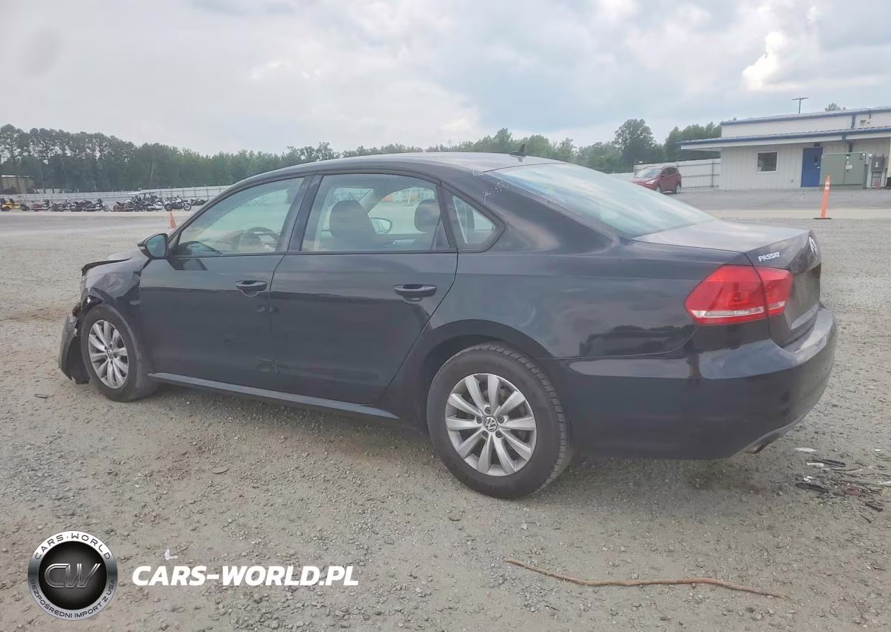 2012 Volkswagen Passat S VIN:1VWAP7A39CC014299 - 2