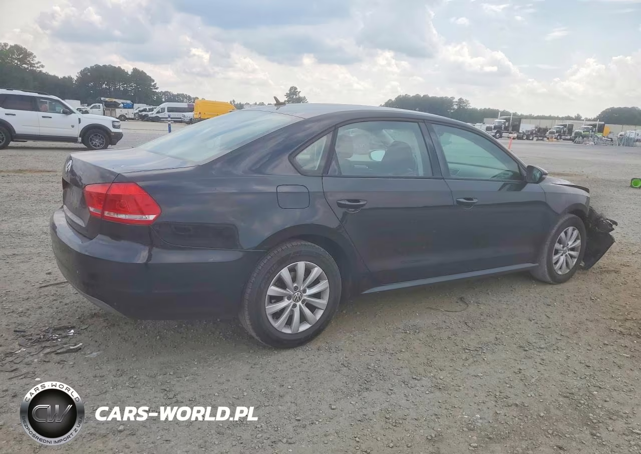 2012 Volkswagen Passat S VIN:1VWAP7A39CC014299 - 3