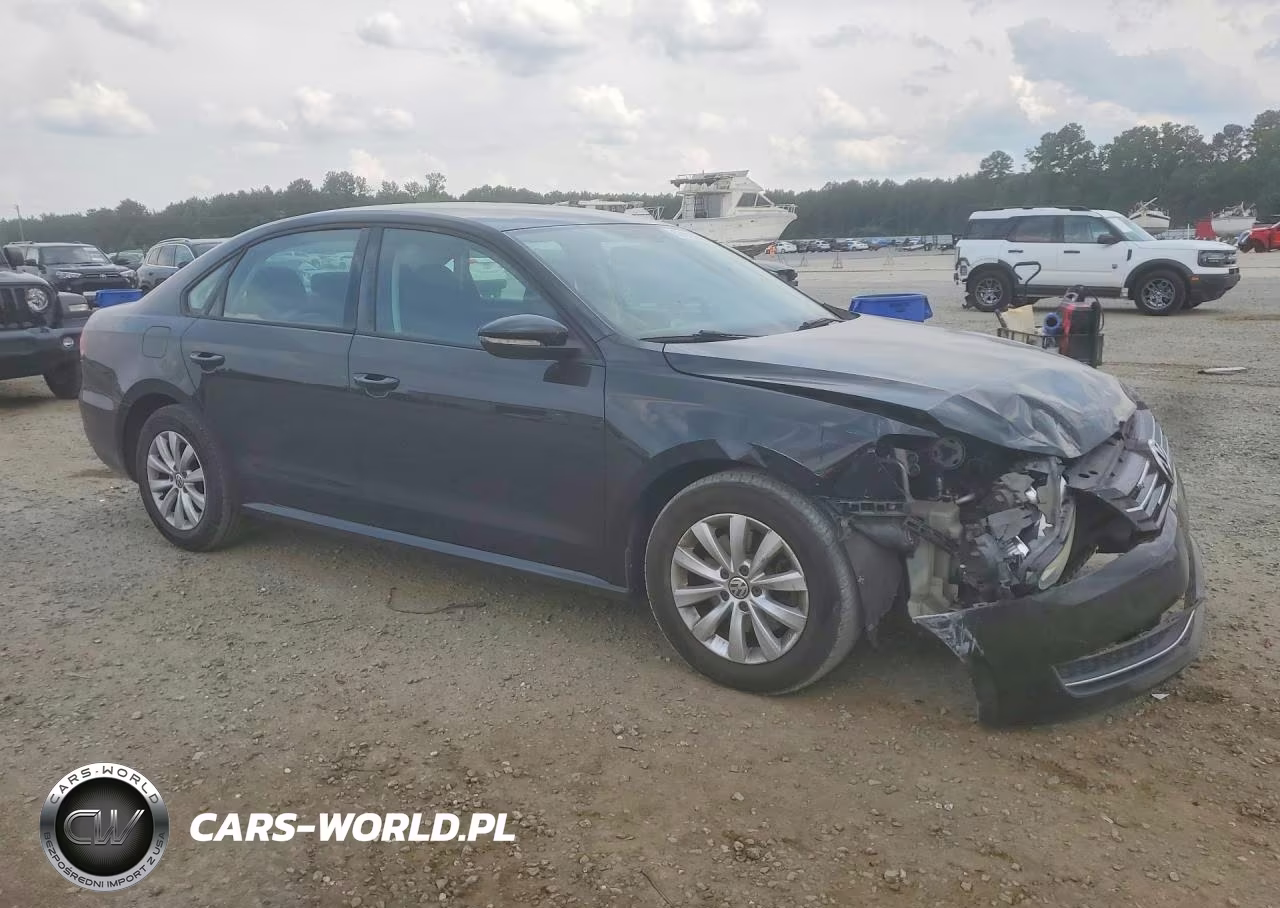 2012 Volkswagen Passat S VIN:1VWAP7A39CC014299 - 4