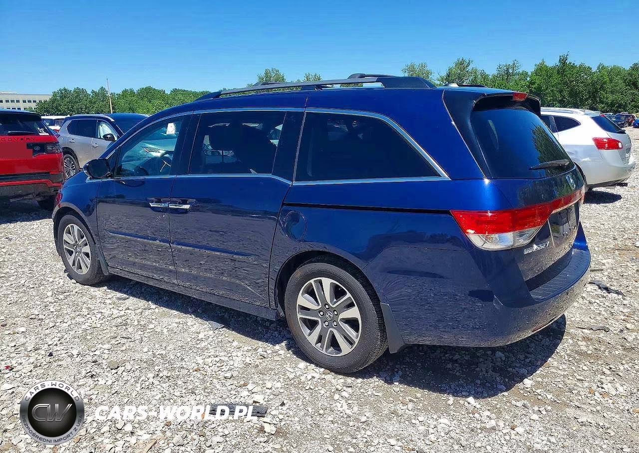 2016 Honda Odyssey Touring VIN:5FNRL5H90GB115742 - 2
