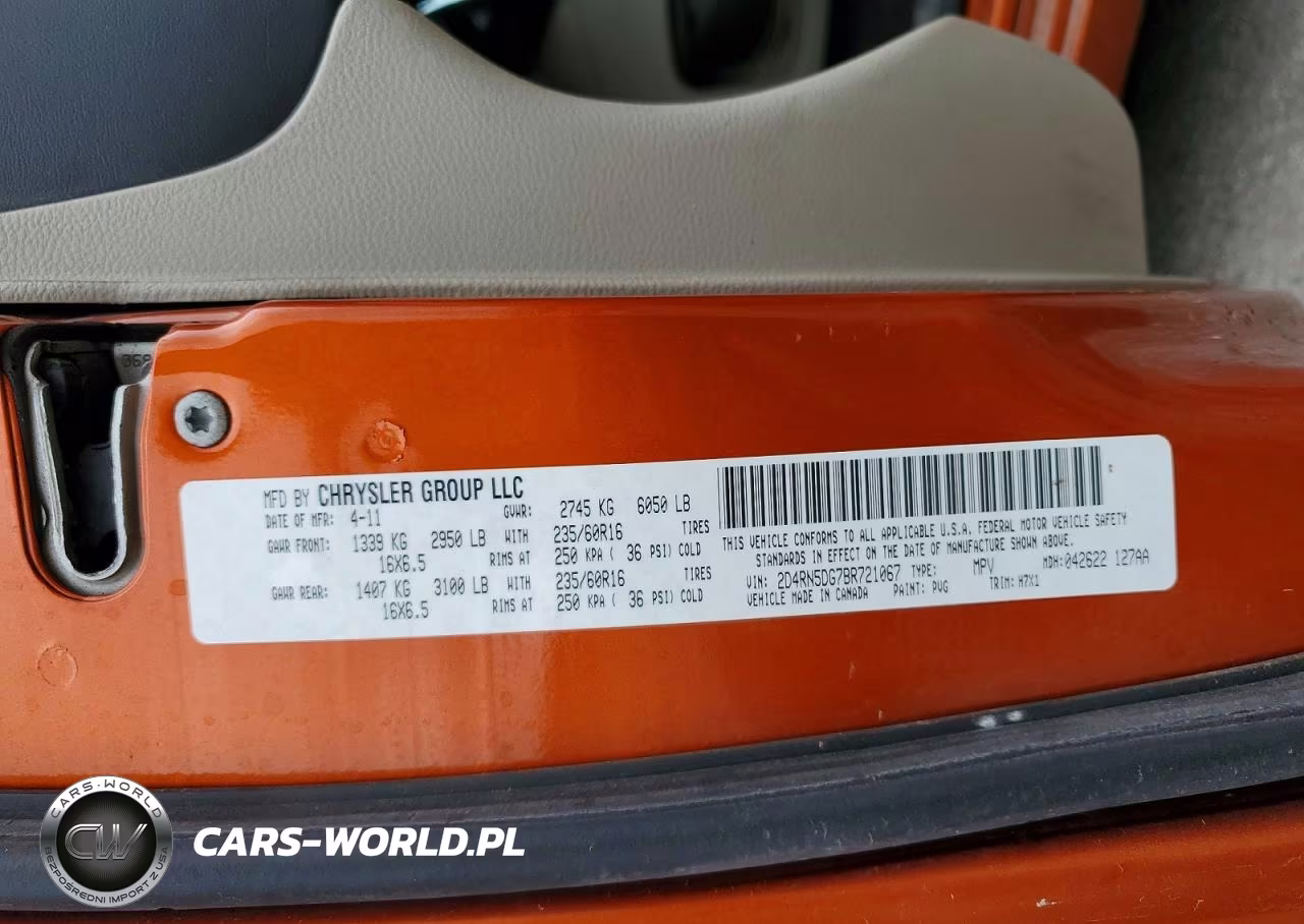 2011 Dodge Grand Caravan VIN:2D4RN5DG7BR721067 - 14
