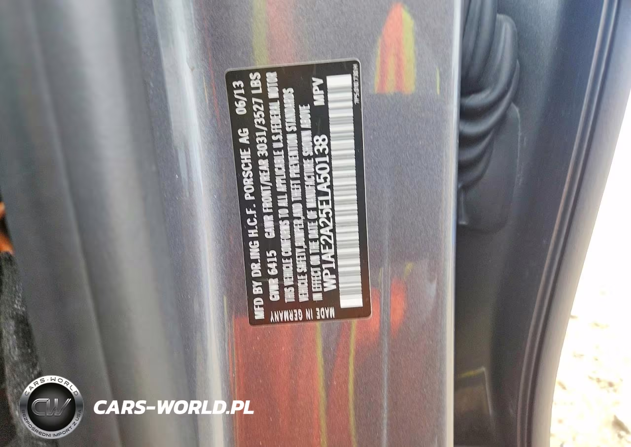 2014 Porsche Cayenne S Hybrid VIN:WP1AE2A25ELA50138 - 13