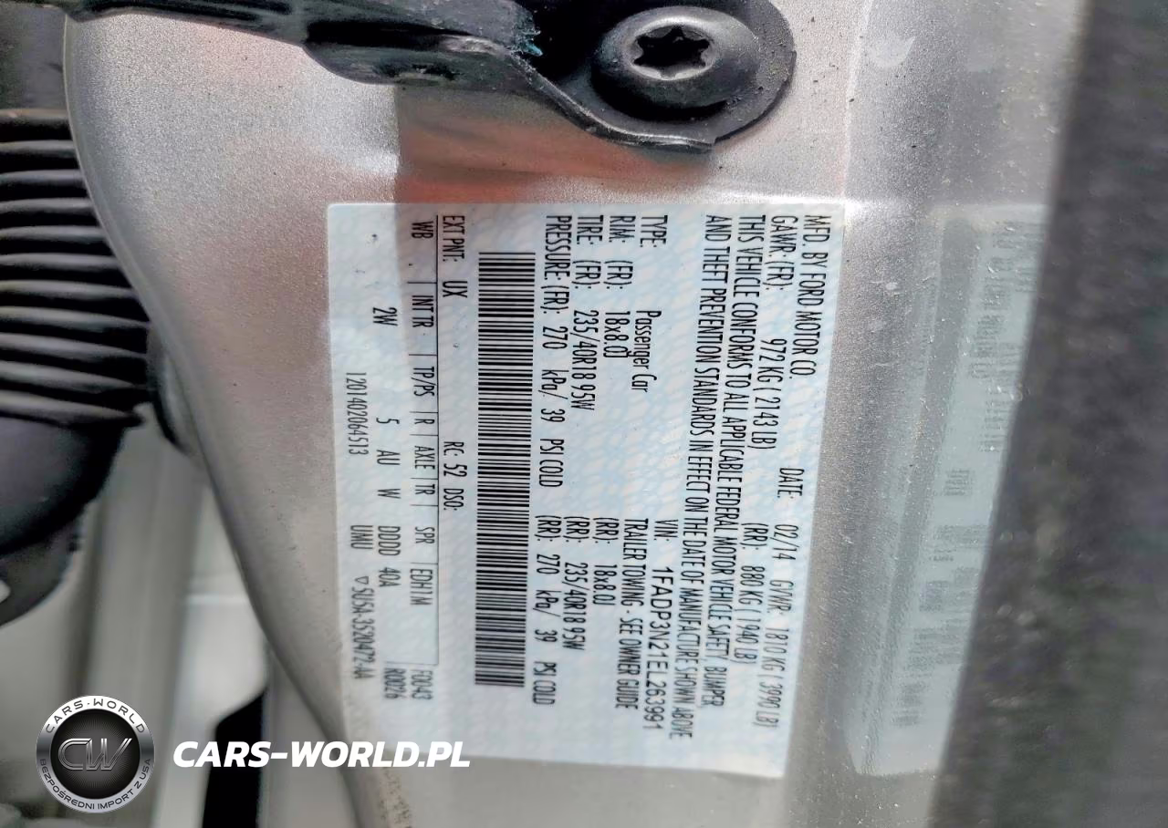 2014 Ford Focus Titanium VIN:1FADP3N21EL263991 - 13
