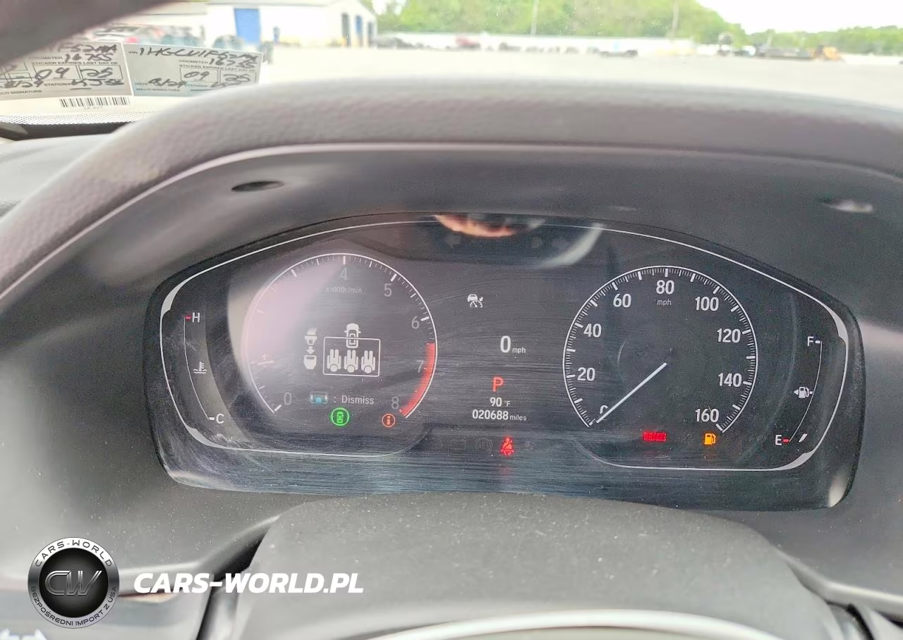 2021 Honda Accord Ex-L VIN:1HGCV1F52MA117779 - 9
