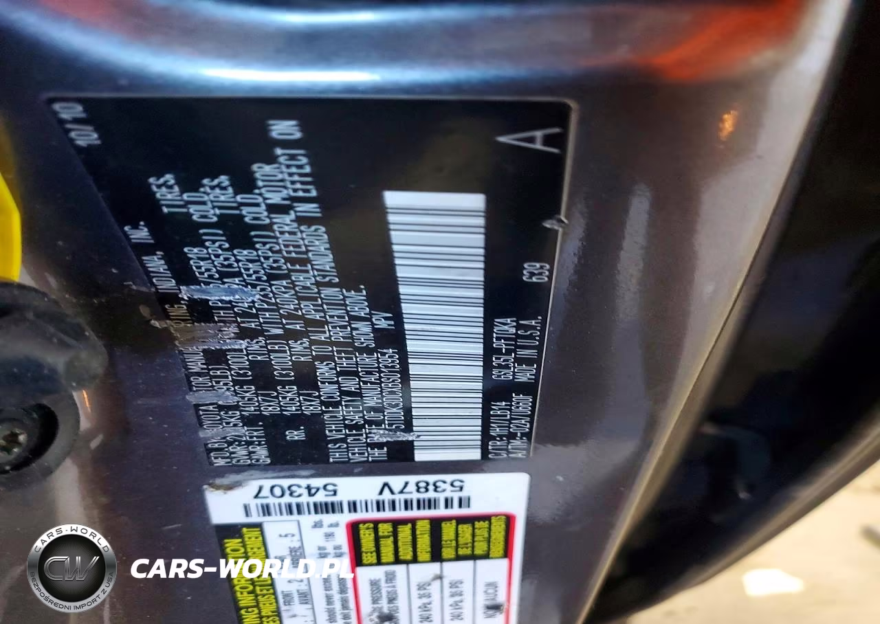 2011 Toyota Sienna Xle 7-Passenger VIN:5TDDK3DCXBS013954 - 14