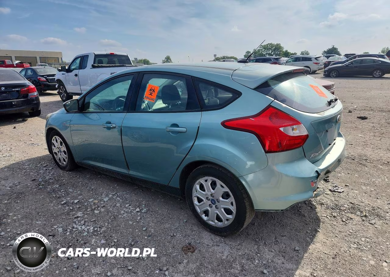 2012 Ford Focus Se VIN:1FAHP3K27CL240489 - 2