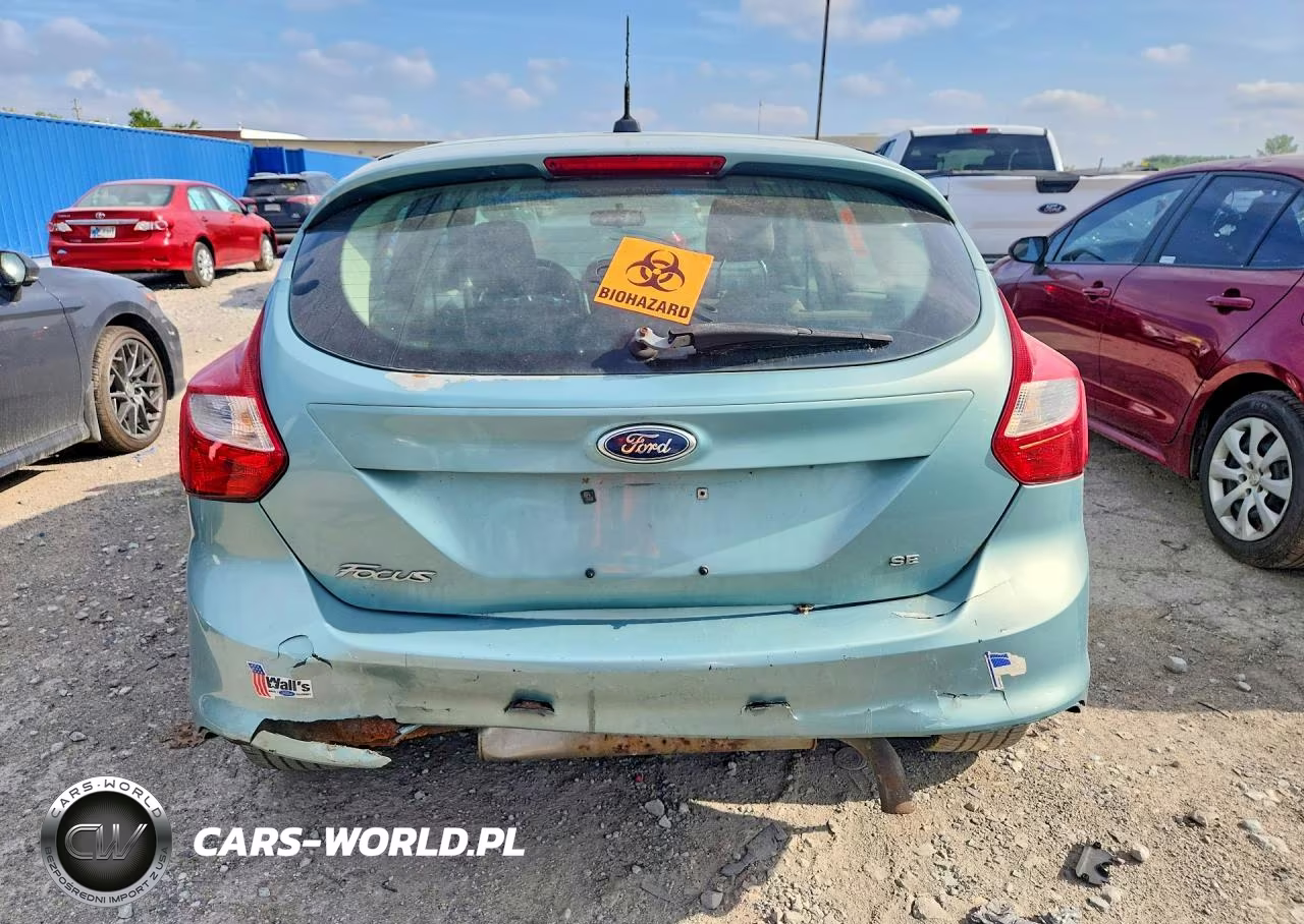 2012 Ford Focus Se VIN:1FAHP3K27CL240489 - 6