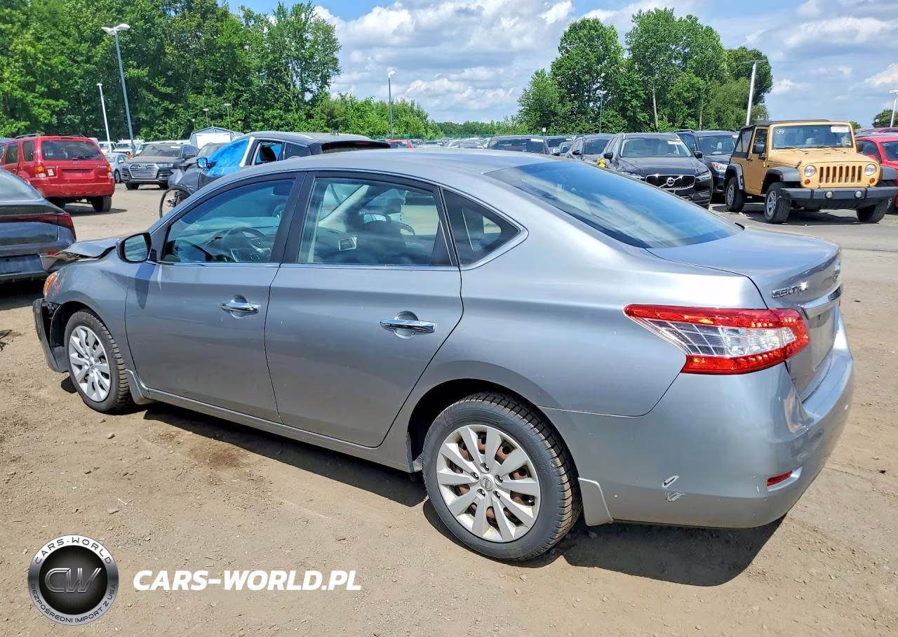 2014 Nissan Sentra Sv VIN:3N1AB7AP7EY273696 - 2